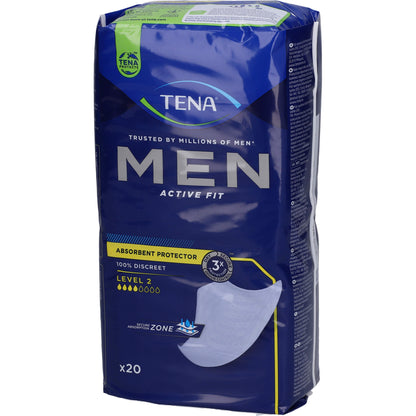 TENA MEN Active Fit Level 2 Inkontinenz Einlagen 20 St