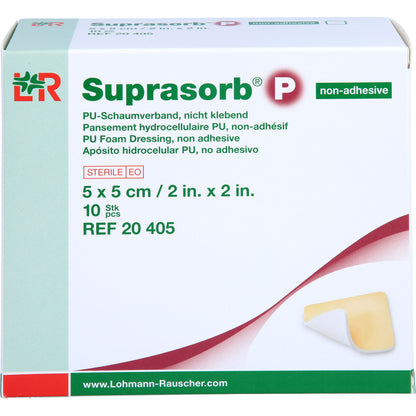 SUPRASORB P PU-Schaumv.nicht klebend 5x5 cm 10 St