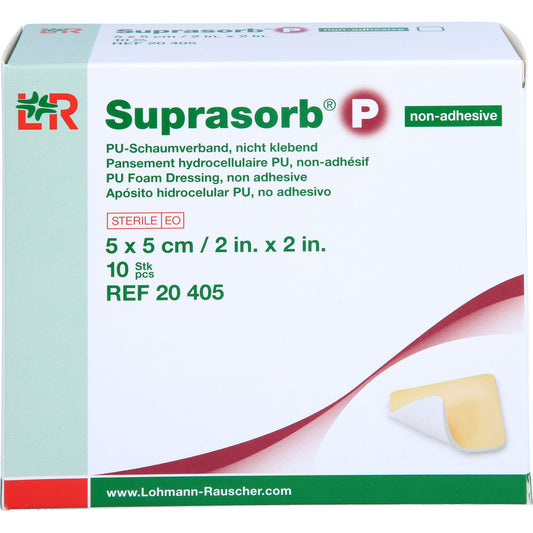 SUPRASORB P PU-Schaumv.nicht klebend 5x5 cm 10 St
