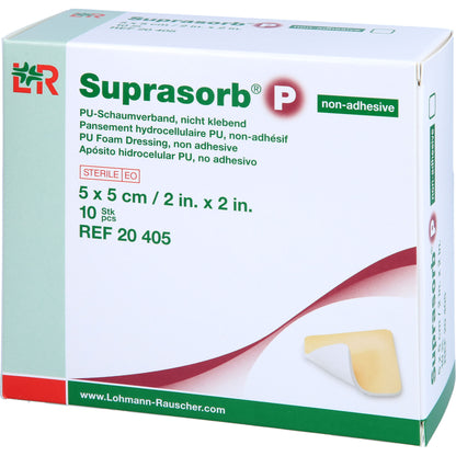 SUPRASORB P PU-Schaumv.nicht klebend 5x5 cm 10 St