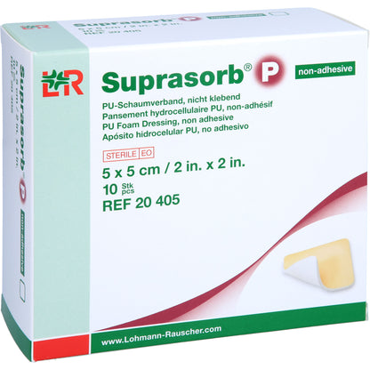 SUPRASORB P PU-Schaumv.nicht klebend 5x5 cm 10 St