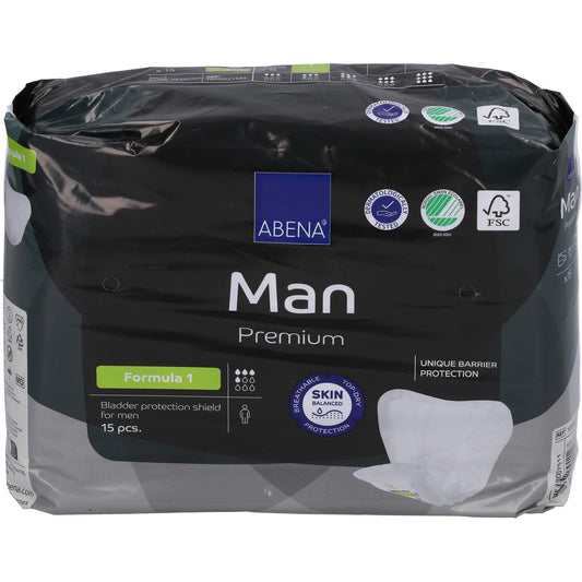 ABENA Man Premium formula 1 Einlagen 15 St