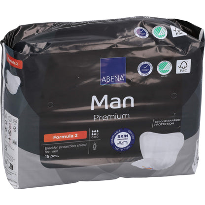 ABENA Man Premium formula 2 Einlagen 15 St
