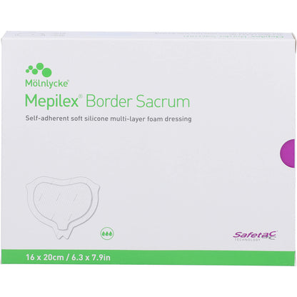 MEPILEX Border Sacrum Schaumverb.16x20 cm steril 10 ST