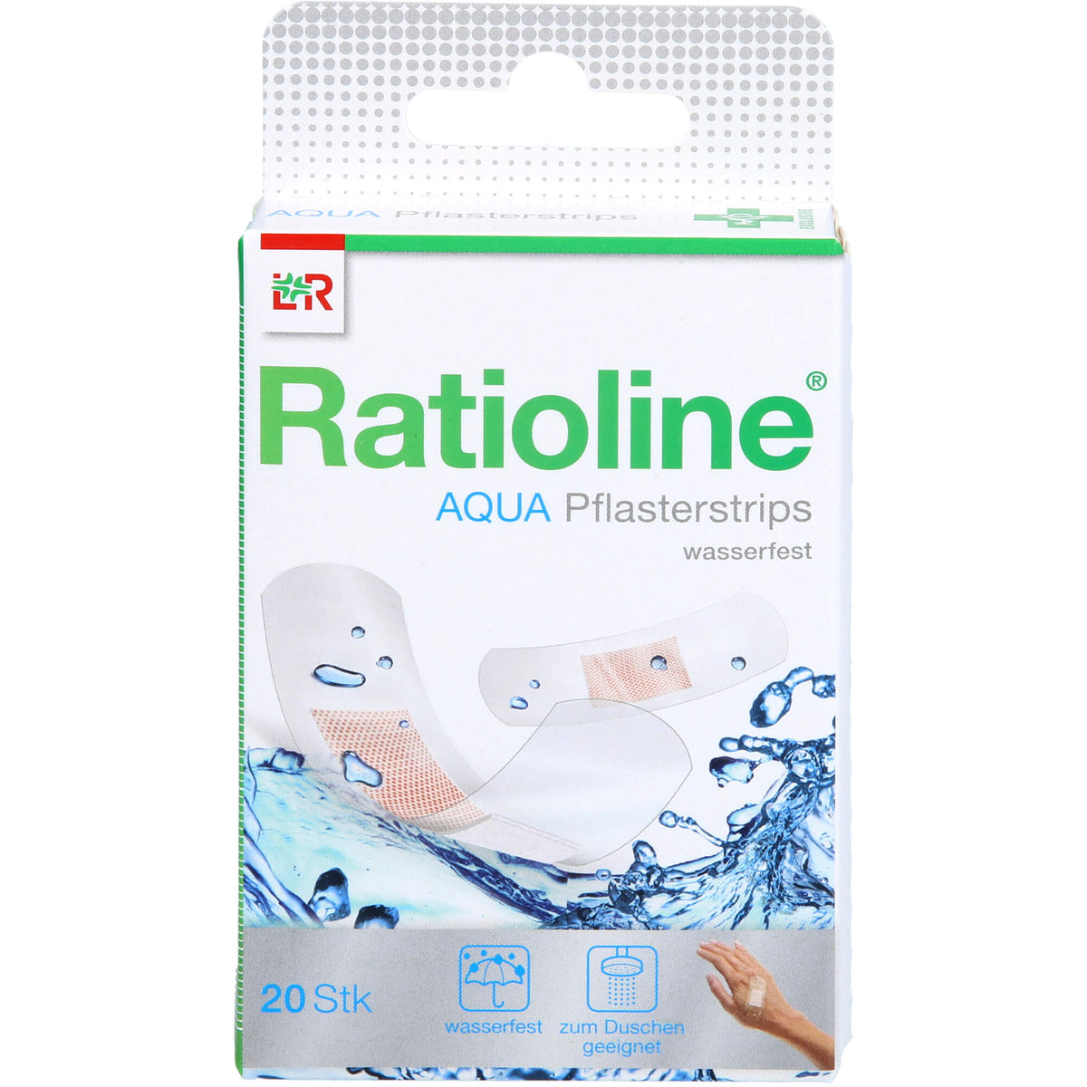 RATIOLINE aqua Pflasterstrips in 2 Größen 20 St