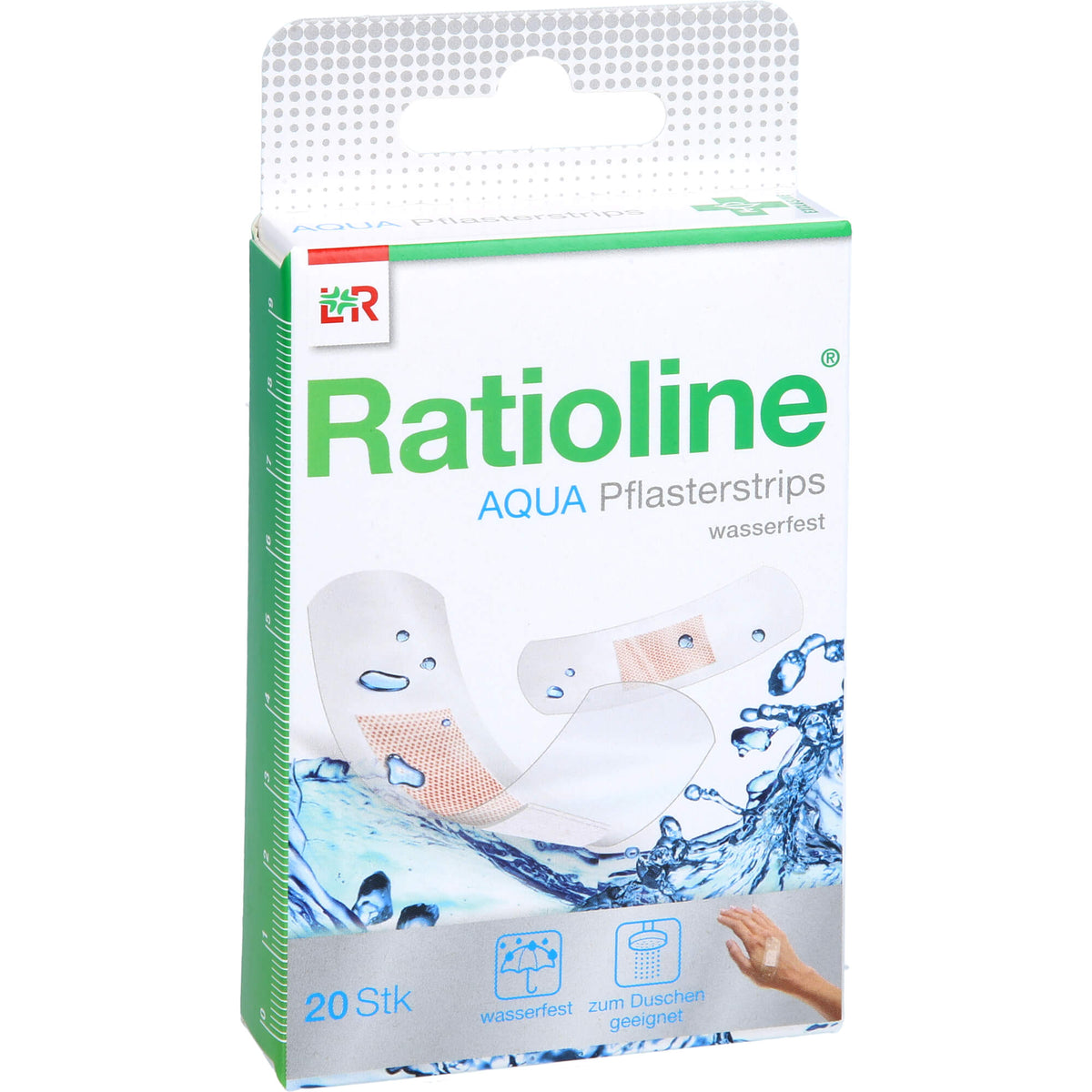 RATIOLINE aqua Pflasterstrips in 2 Größen 20 St
