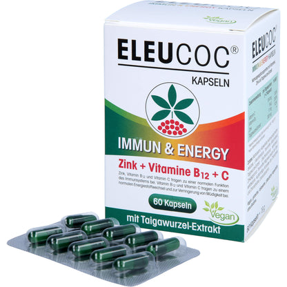 ELEUCOC Immun & Energy Kapseln 60 St