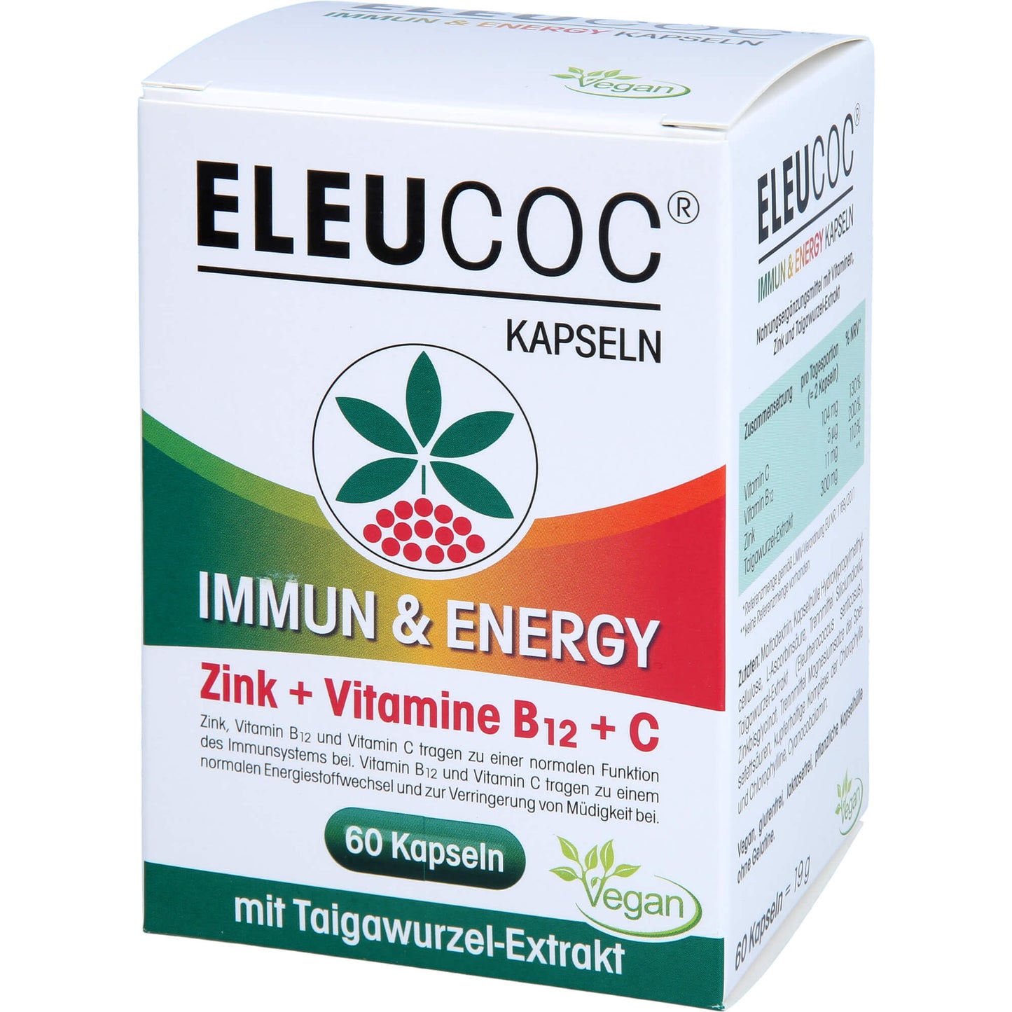 ELEUCOC Immun & Energy Kapseln 60 St