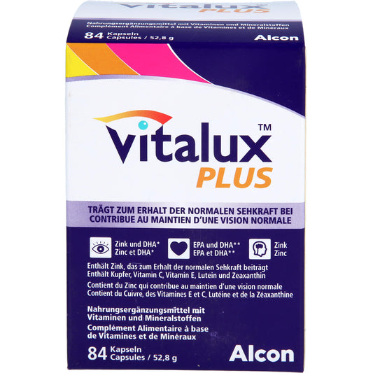VITALUX Plus Kapseln 84 St