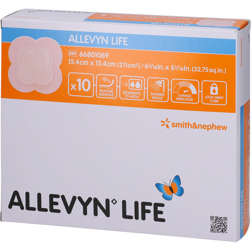 ALLEVYN LIFE 15.4X15.4 SIL 10 ST