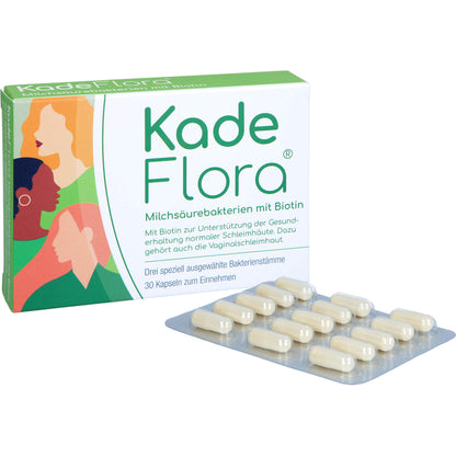 KADEFLORA Milchsäurebakterien mit Biotin Kapseln 30 St
