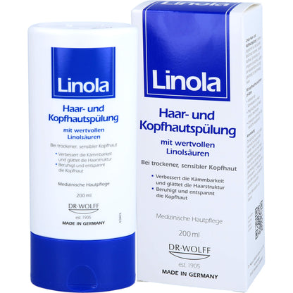Linola Haar- und Kopfhautspülung 200 ML
