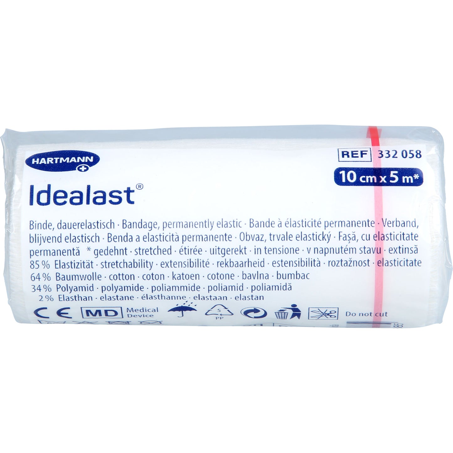 IDEALAST Universalbinde 10 cmx5 m weiß 1 St