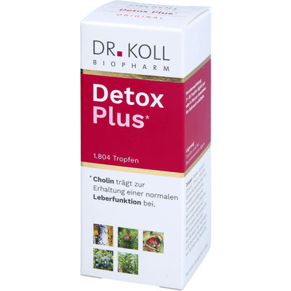 DETOX Plus Dr.Koll Gemmo Komplex Cholin Tropfen 50 ml