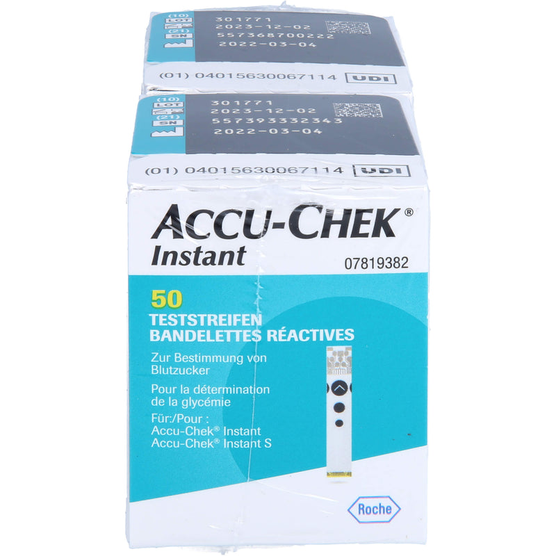 ACCU CHEK INSTANT TESTSTRE 2X50 St