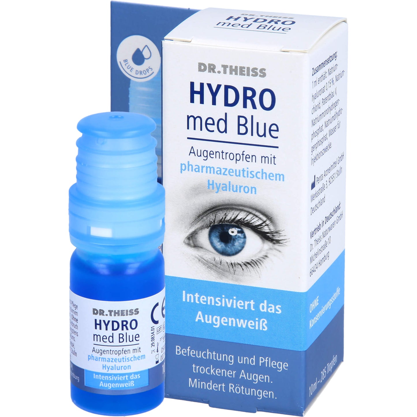 DR.THEISS Hydro med Blue Augentropfen 10 ml