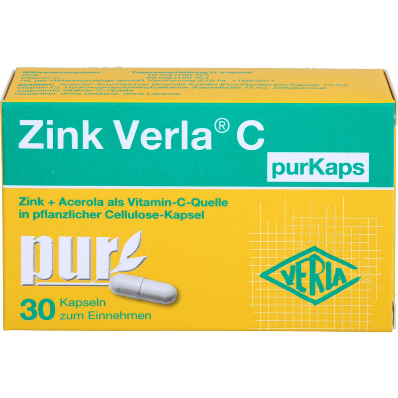 ZINK VERLA C PURKAPS 30 St