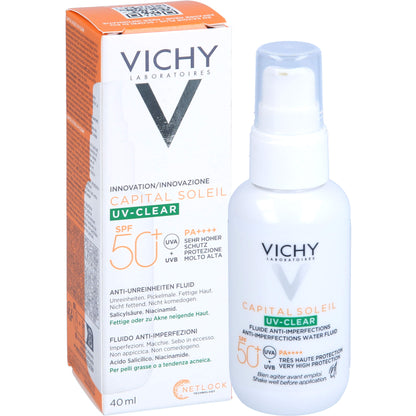 VICHY CAPITAL Soleil UV-Clear LSF 50+ 40 ml