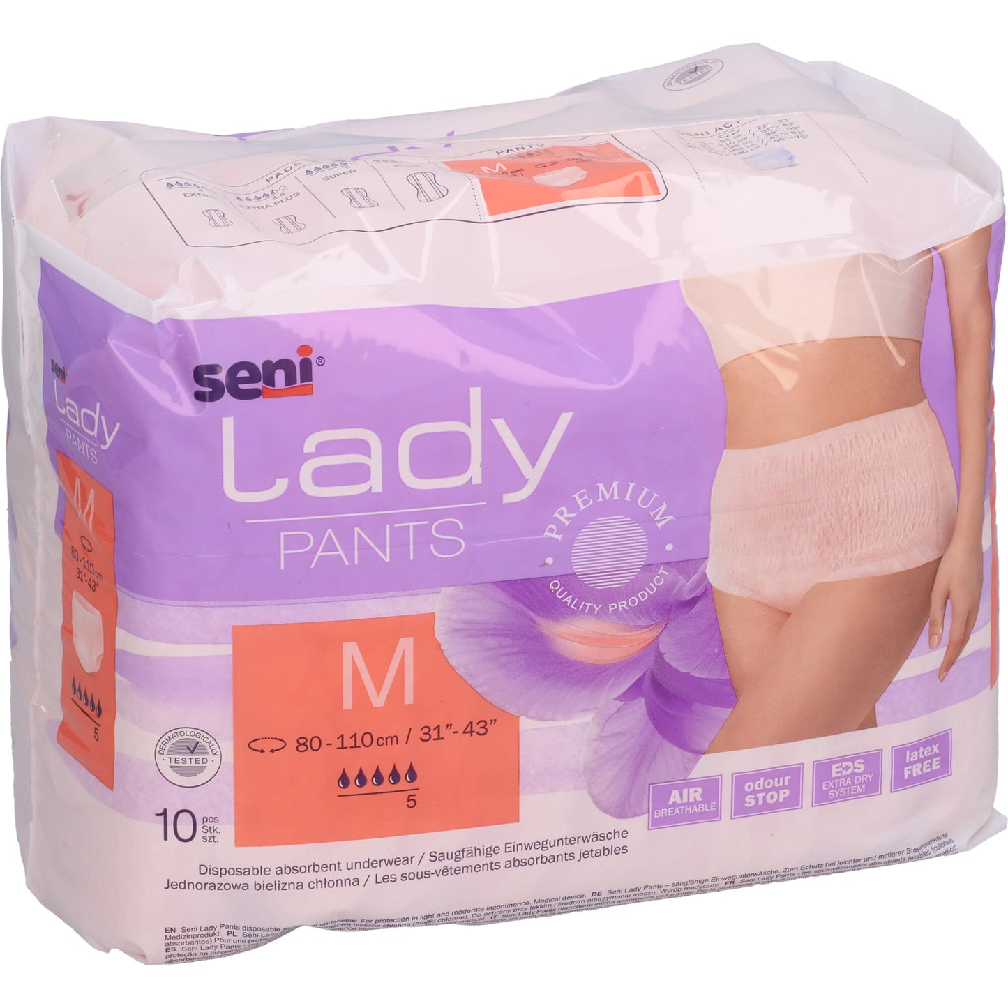 SENI Lady Inkontinenzpants M 10 St