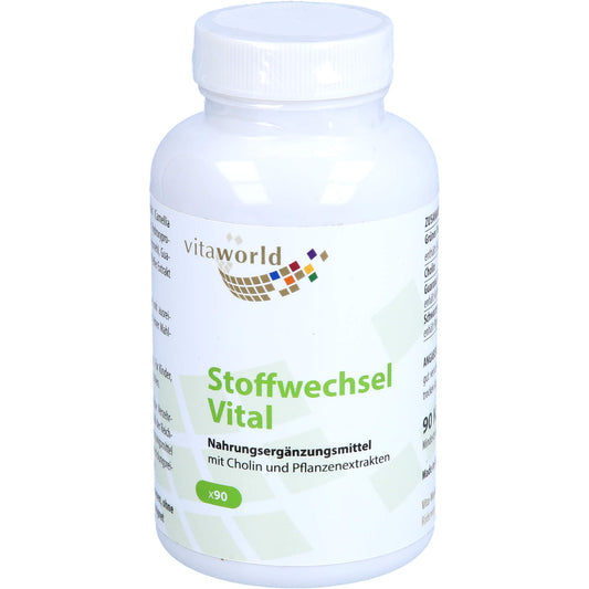 STOFFWECHSEL VITAL Kapseln 90 St