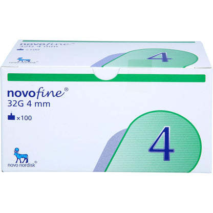 NOVOFINE Nadeln 32 G 4 mm 100 St