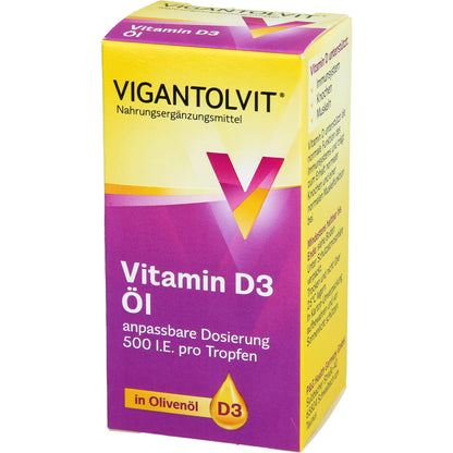 VIGANTOLVIT 500 I.E./Tropfen D3 Öl 10 ml