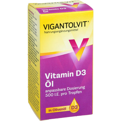 VIGANTOLVIT 500 I.E./Tropfen D3 Öl 10 ml