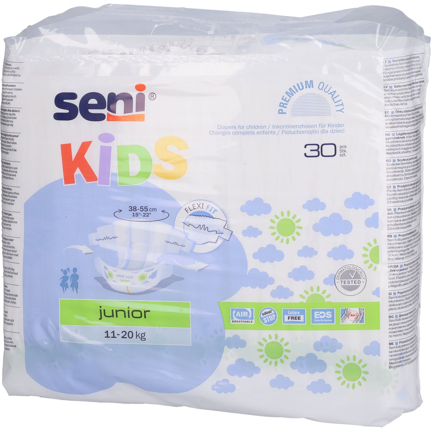 SENI Kids Junior Inkontinenzslip 11-20 kg 30 St