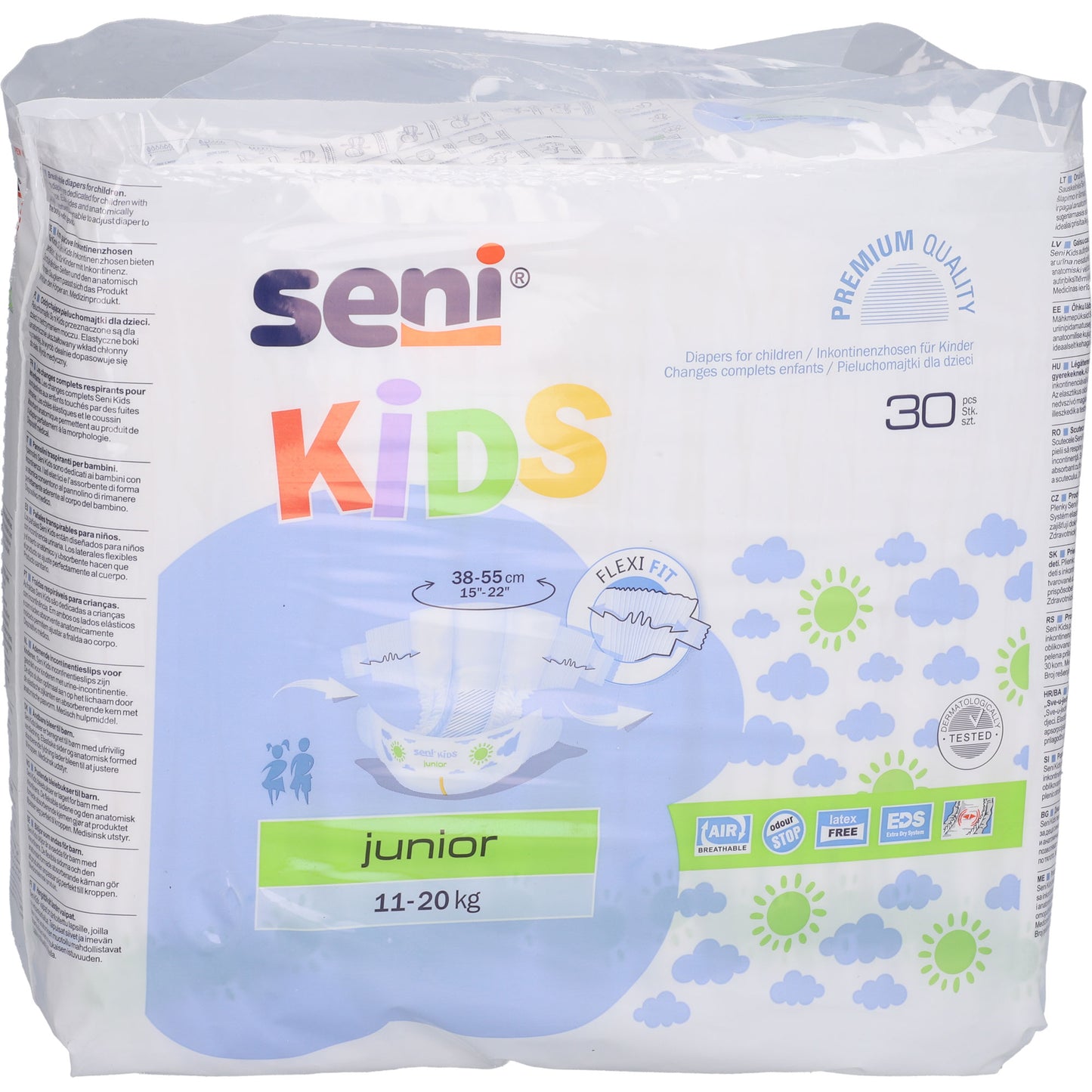 SENI Kids Junior Inkontinenzslip 11-20 kg 30 St