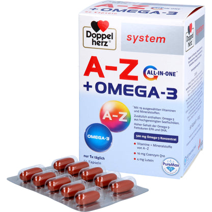 DOPPELHERZ A-Z+Omega-3 all-in-one system Kapseln 60 St