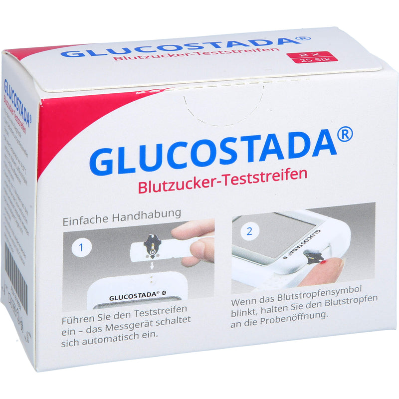 GLUCOSTADA BLUTZUCKERTEST 2X25 St