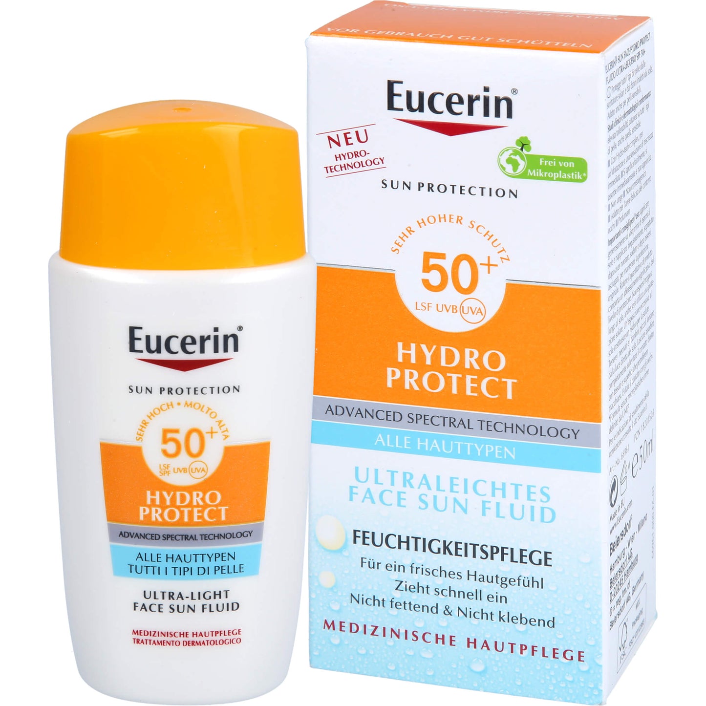 EUCERIN Sun Fluid Hydro Protect Face LSF 50+ 50 ml