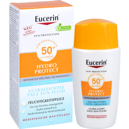 EUCERIN Sun Fluid Hydro Protect Face LSF 50+ 50 ml