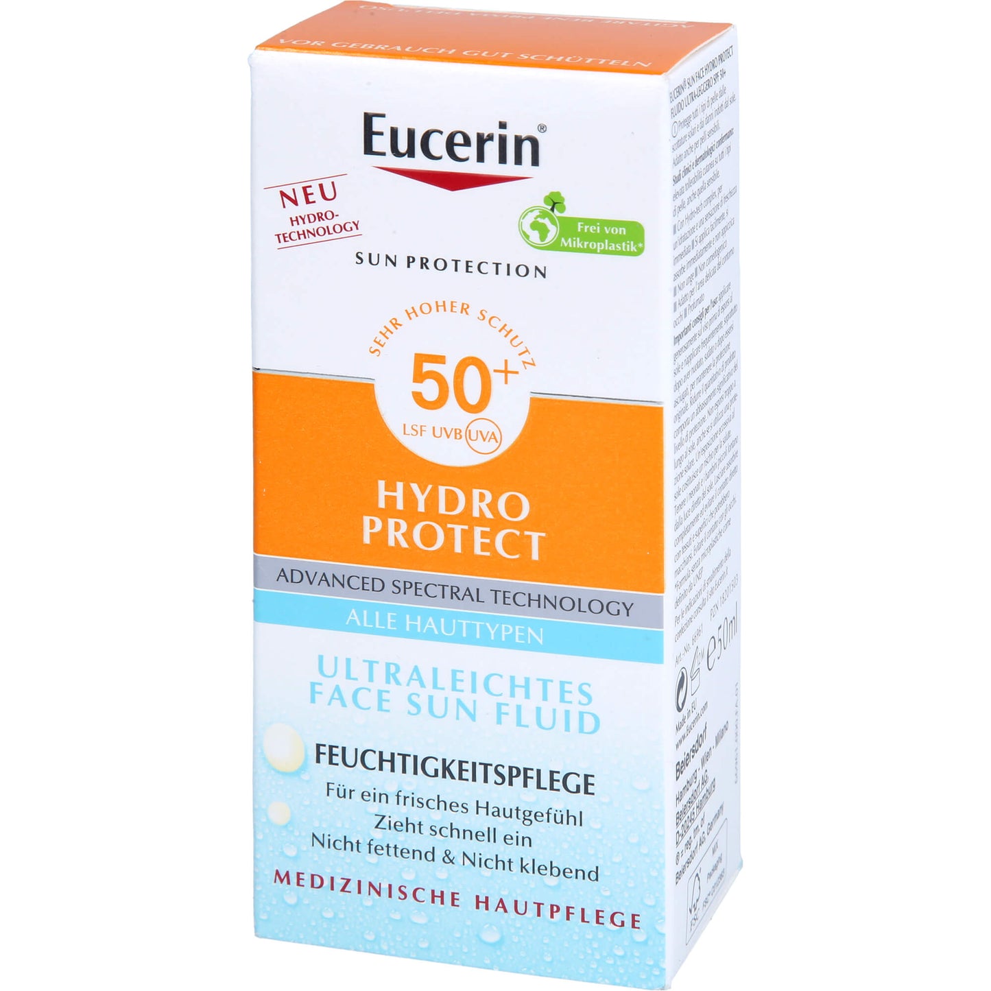 EUCERIN Sun Fluid Hydro Protect Face LSF 50+ 50 ml