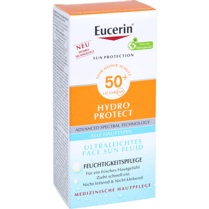 EUCERIN Sun Fluid Hydro Protect Face LSF 50+ 50 ml