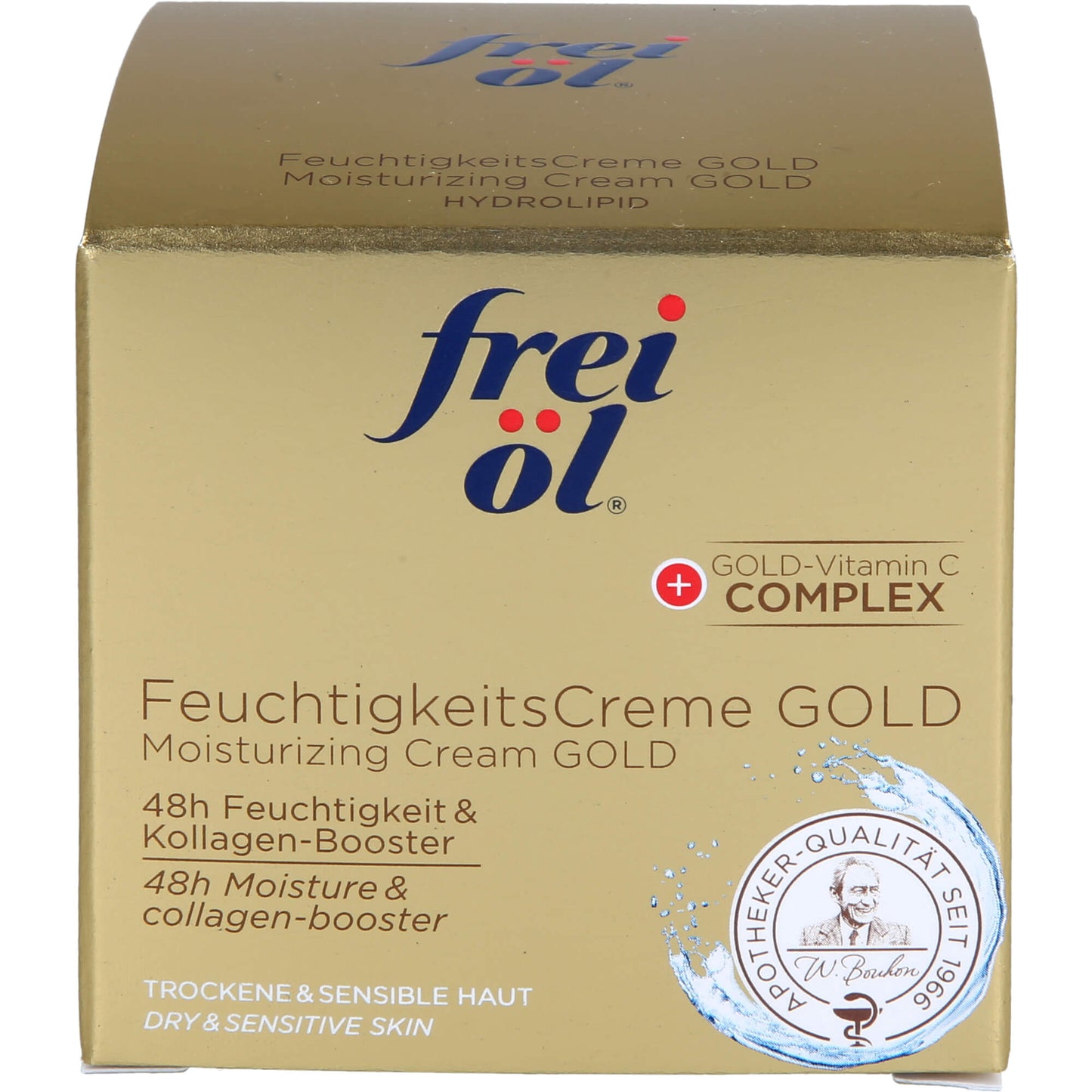 FREI ÖL Hydrolipid FeuchtigkeitsCreme gold 50 ml