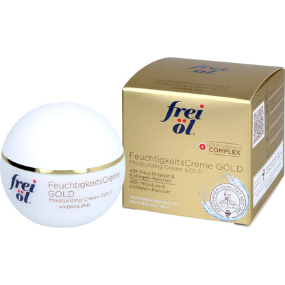 FREI ÖL Hydrolipid FeuchtigkeitsCreme gold 50 ml