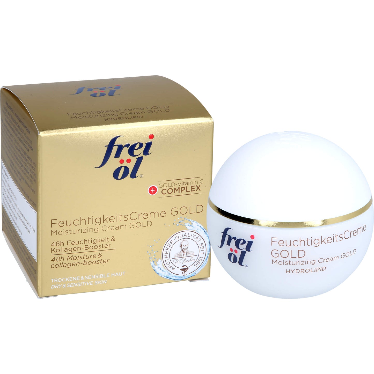 FREI ÖL Hydrolipid FeuchtigkeitsCreme gold 50 ml