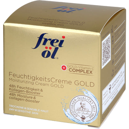 FREI ÖL Hydrolipid FeuchtigkeitsCreme gold 50 ml