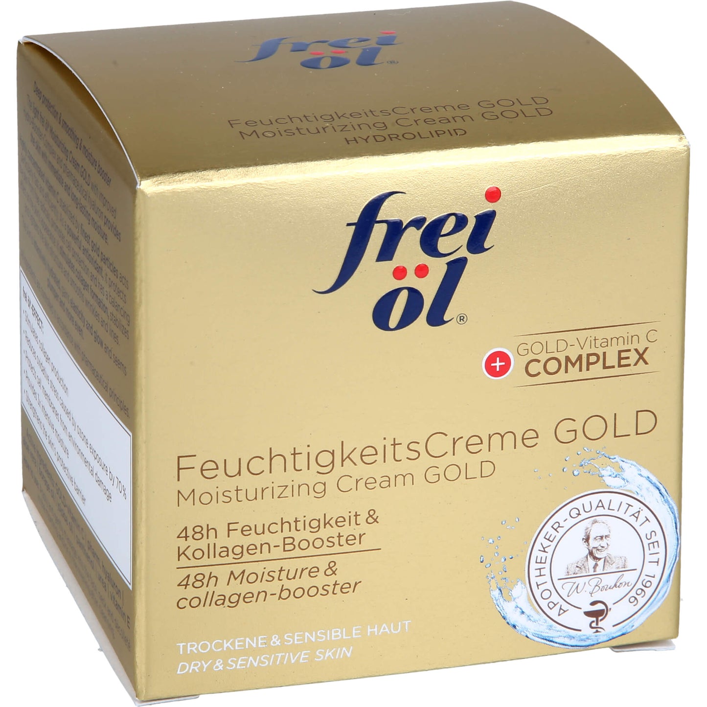 FREI ÖL Hydrolipid FeuchtigkeitsCreme gold 50 ml