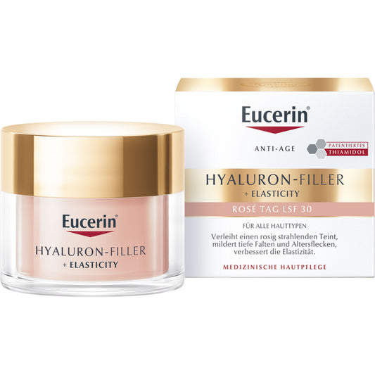 EUCERIN Anti-Age Hyaluron-Filler+Elast.Rose LSF 30 50 ml