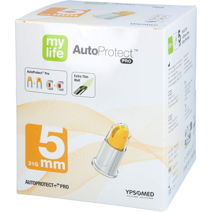MYLIFE AutoProtect PRO Sich.-Pen-Nadeln 31 G 5 mm 100 St