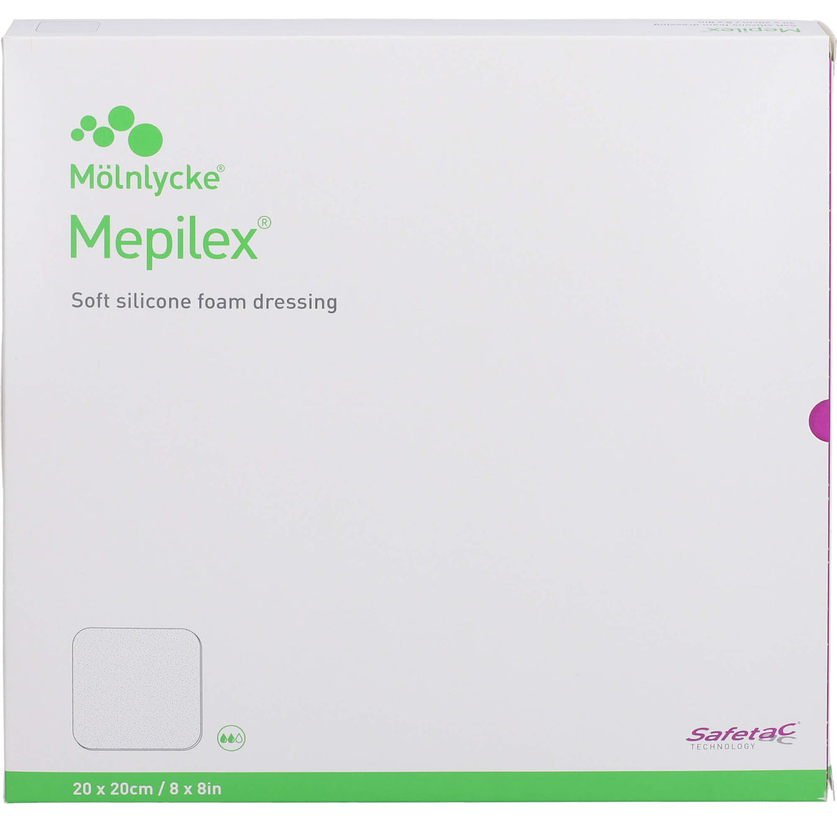 MEPILEX 20x20 cm Schaumverband 5 St
