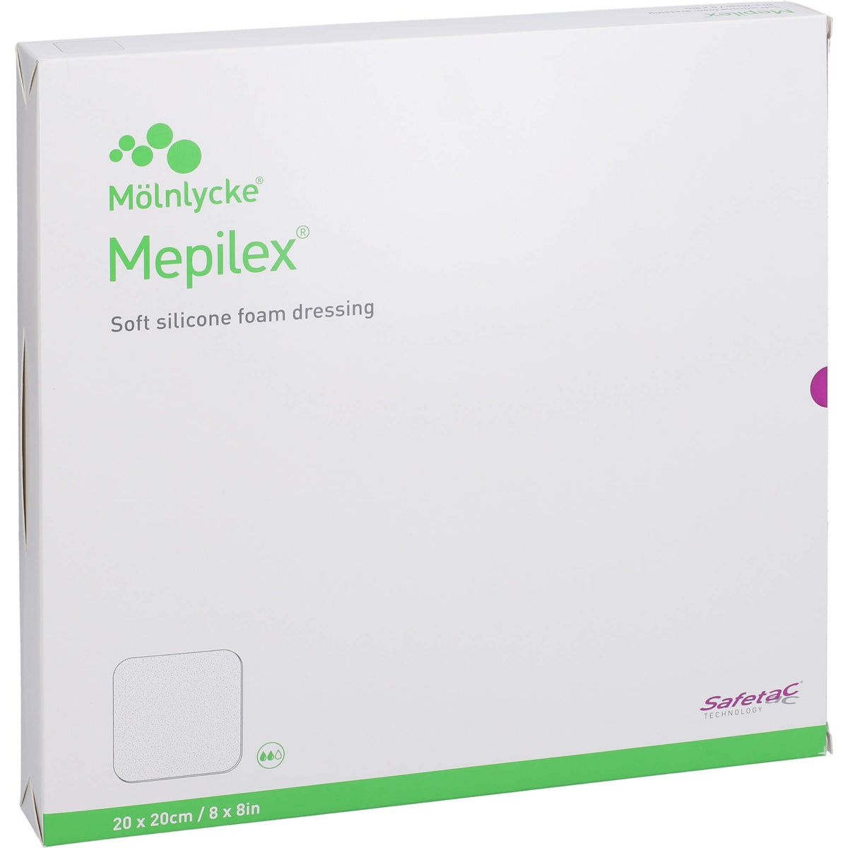 MEPILEX 20x20 cm Schaumverband 5 St