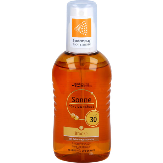 SONNE Schutz & Bräune Spray bronze LSF 30 200 ml