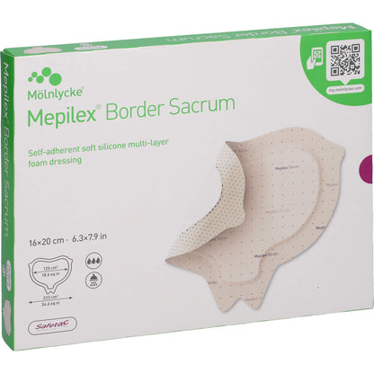MEPILEX Border Sacrum Schaumverb.16x20 cm steril 5 St