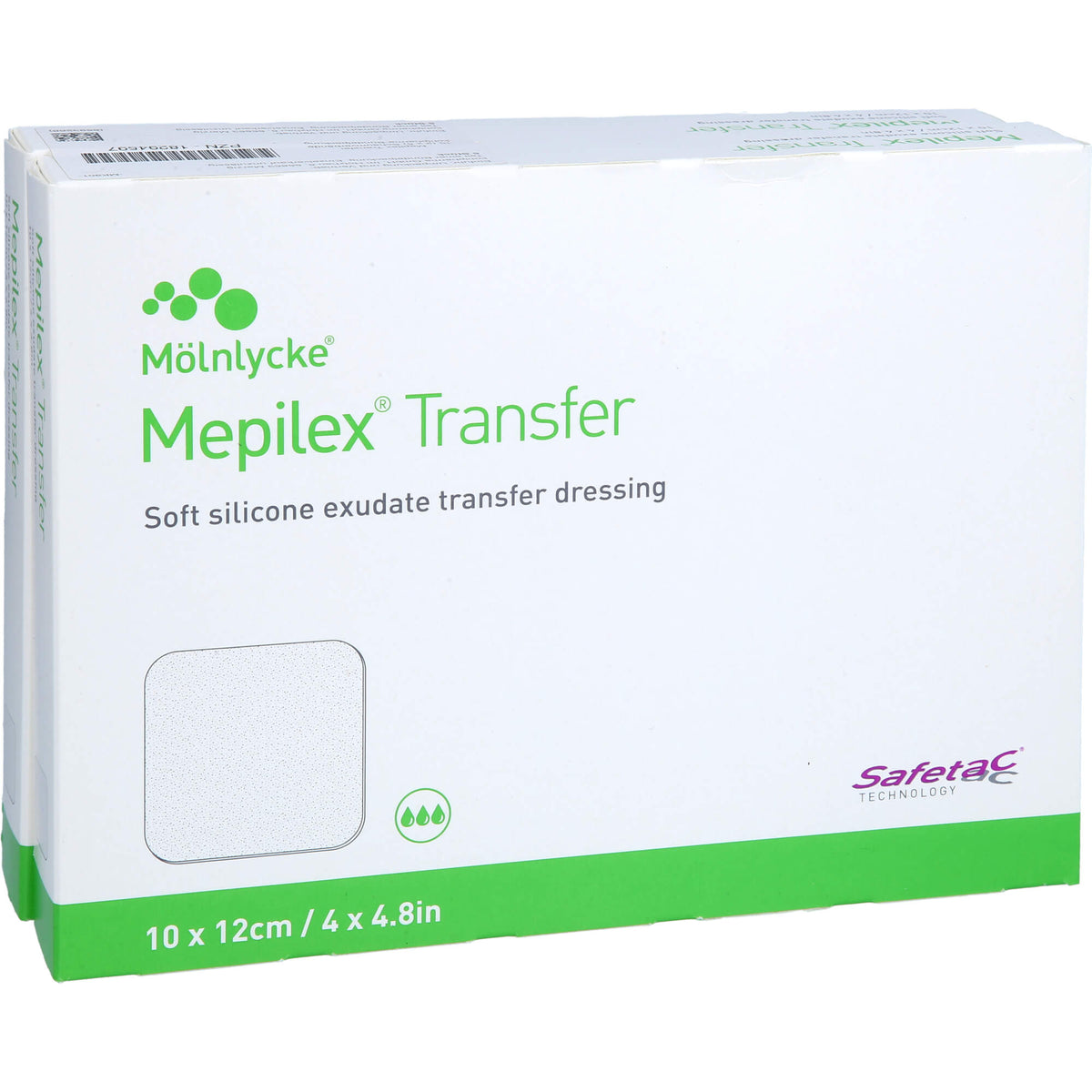 MEPILEX Transfer Schaumverband 10x12 cm steril 10 St