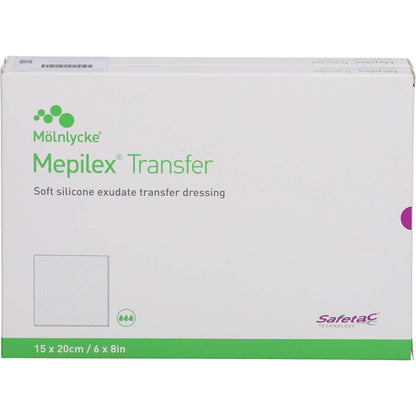 MEPILEX Transfer Schaumverband 15x20 cm steril 10 St
