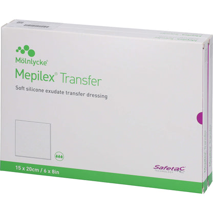 MEPILEX Transfer Schaumverband 15x20 cm steril 10 St