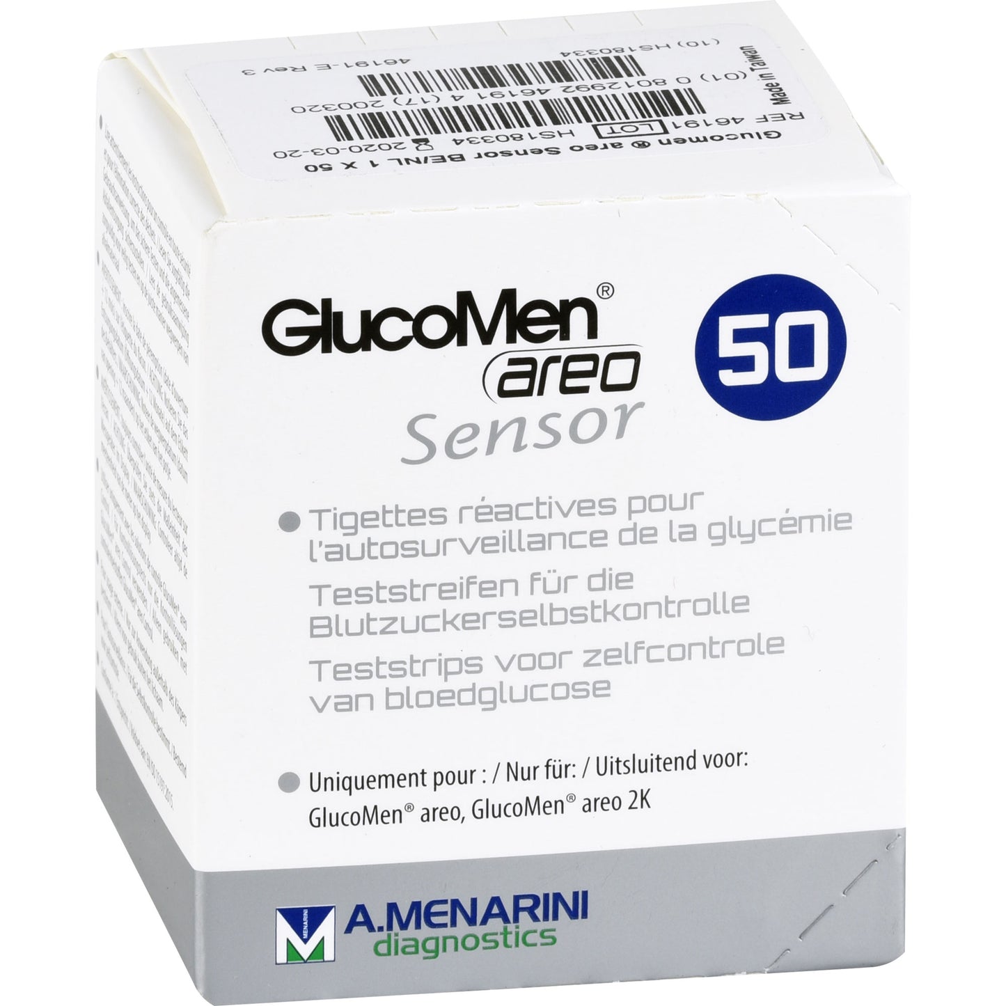GLUCOMEN areo Sensor Teststreifen 50 St